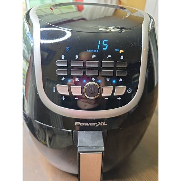 New PowerXL 7qt 1700W Air Fryer - Black - Picture 11 of 16